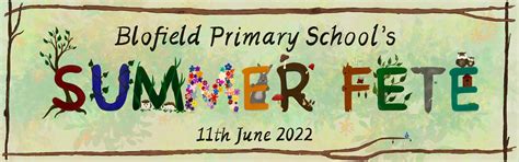 Blofield Primary School Summer Fete 2022 - Home