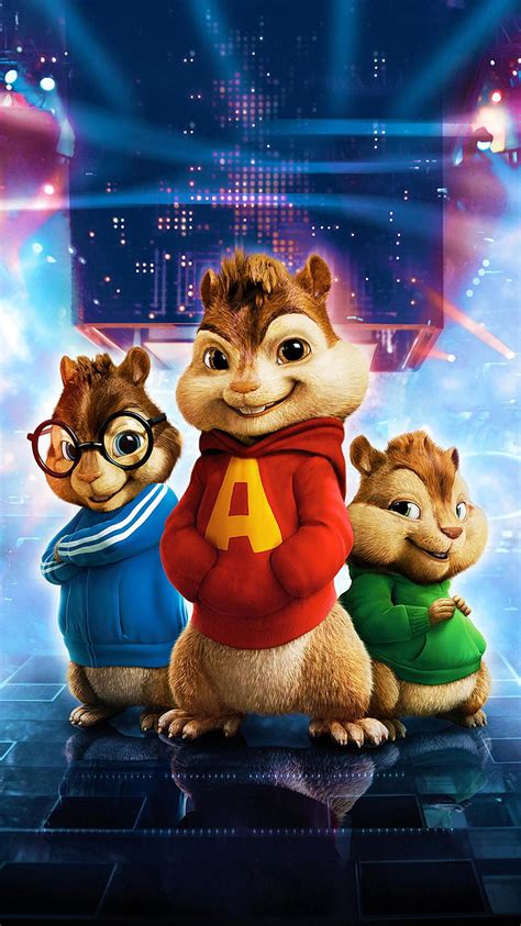 Alvin and Chipmunks, alvin and the chipmunks, entertainment, film, films, movie, HD phone ...