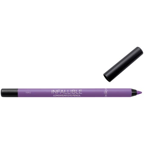 L'Oreal Paris Infallible Pro-Last Waterproof, Up to 24HR Pencil Eyeliner, Purple, 0.042 oz ...