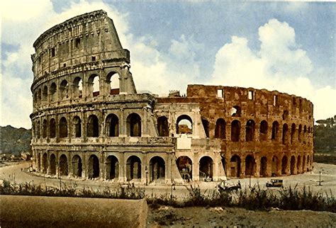 Vintage postcard of the Colosseum. | The Colosseum | Pinterest | Rome ...