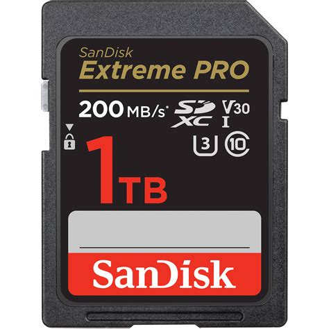 SanDisk 1TB Extreme PRO UHS-I SDXC Memory Card