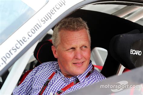 Johnny Herbert, Sky Sports F1 Presenter in his Porsche Supercup car at Hungarian GP