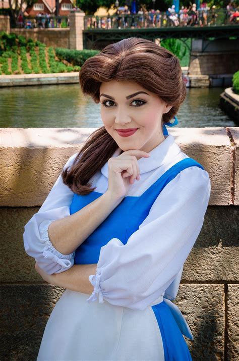 My photo of Belle at Epcot - possibly my favourite of all my Disney princess portraits : r ...