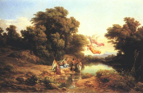 The Baptism of Christ in the River Jordan 1840 41 | Karoly Marko The Elder | Oil Painting # ...