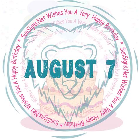 August 7 Zodiac is Leo, Birthdays and Horoscope - SunSigns.Net