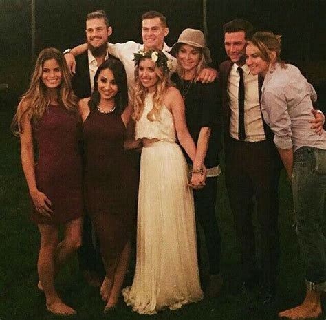 Secret Life reunion all together at Megan Park wedding, Ricky Amy Adrian Ben Jack Megan on ...