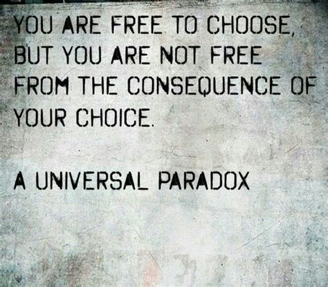 sourcenectar: “ The karmic wheel ♻️ ” | Paradox quotes, Choices quotes ...