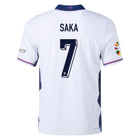 Bukayo Saka England 2024/25 Home Jersey by Nike - JerseyBox