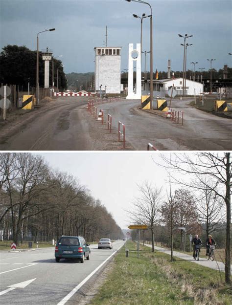 Photos show the Inner German border, then and now - The Local