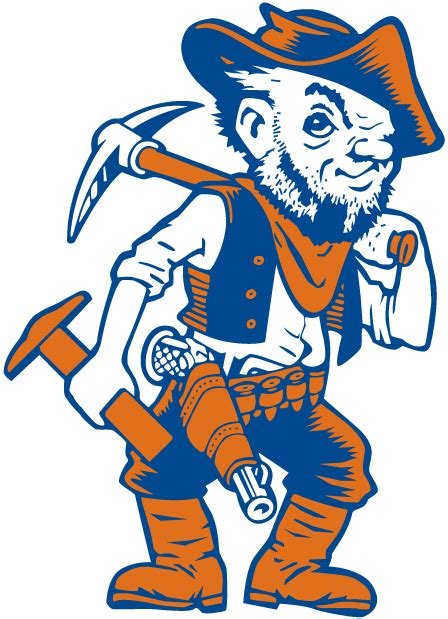 UTEP Miners Mascot Logo - NCAA Division I (u-z) (NCAA u-z) - Chris Creamer's Sports Logos Page ...