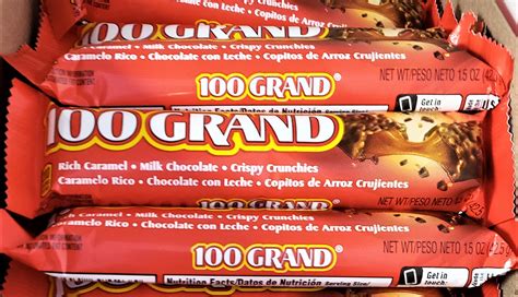 100 Grand Chocolate Bar 42g – Crowsnest Candy Company