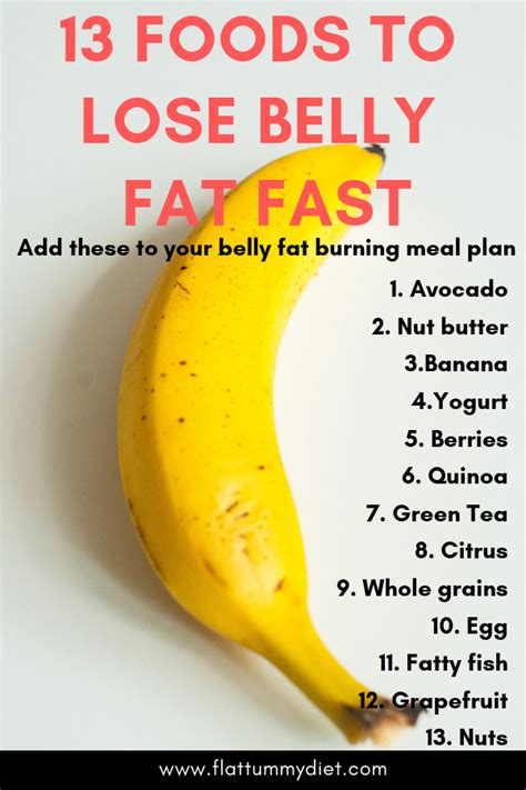 13 Best Foods to Lose Belly Fat Fast #losebellyfat #bellyfat #stomachfat #flattummydiet #fatburnin