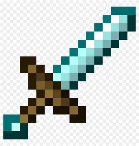 Minecraft Diamond Sword Png ,HD PNG . (+) Pictures - vhv.rs