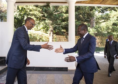 President Kagame welcomes President Talon for a tete-a-tet… | Flickr