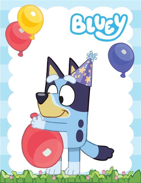 Wall Picture 6 Bluey | Birthday party games for kids, 2nd birthday ...