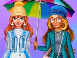 Super Girls My Rainy Day Outfits - Winx Club Games