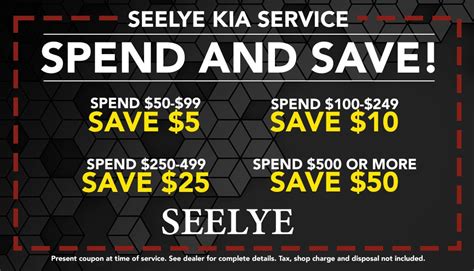 Kia Service Specials Battle Creek, MI | Kia Parts Specials | Seelye Kia ...