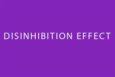 Disinhibition Effect | Definizione | Vocabolario | Cyberpedia