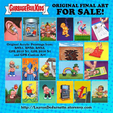 Original GPK Final Art and Prints FOR SALE! by DeJarnette on DeviantArt