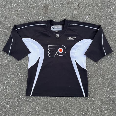 Reebok Philadelphia Flyers NHL Hockey Team Jersey... - Depop