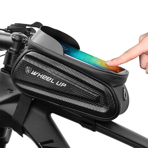 Fahrrad Tasche Rahmentasche Handy Oberrohrtasche Smartphone Halterung e ...