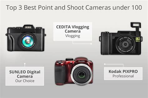 7 Best Point and Shoot Cameras under $100 in 2024