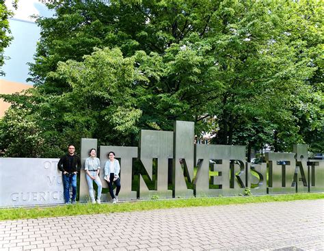 AUCA students at OVGU University in Magdeburg, Germany