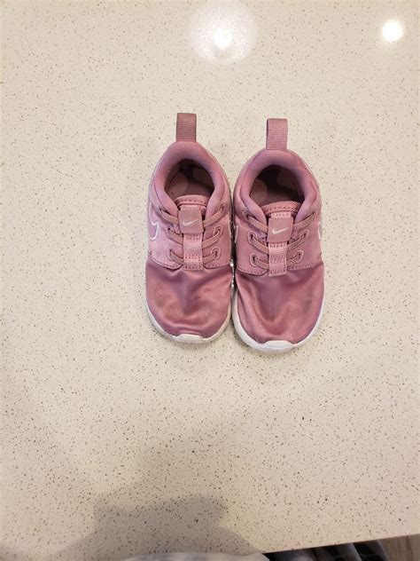 Pink little Nike sneakers. Toddler/Infant tennis shoes. Well loved. See ...