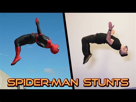 Stunts From SPIDER-MAN: FAR FROM HOME In Real Life (Parkour) - YouTube | Stunts, Spiderman, Parkour