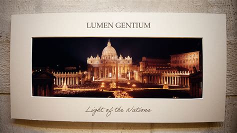 Lumen Gentium - Light of Nations - Catholic Bishops' Conference