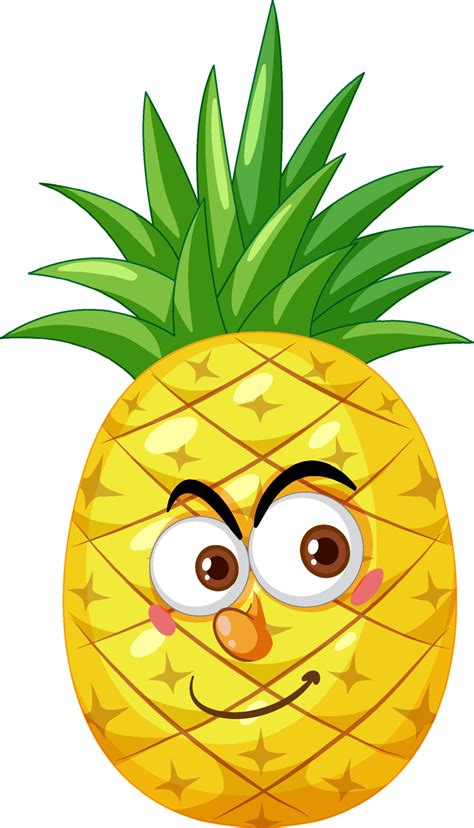 Pineapple Cartoon Vector Art, Icons, and Graphics for Free Download