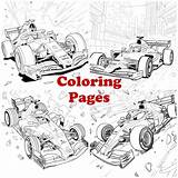 Race Car Driver Coloring Page sketch template