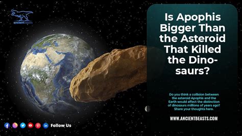 Is Apophis Bigger Than the Asteroid That Killed the Dinosaurs?