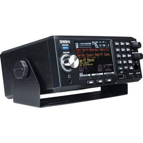 Uniden SDS200 Advanced X Base/Mobile Digital Trunking Scanner, Incorporates The Latest True I/Q ...