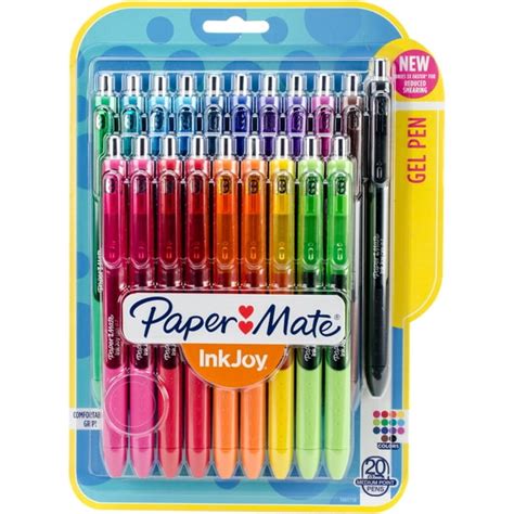 Paper Mate InkJoy Gel Pens, Medium Point, Assorted, 20 Count - Walmart.com - Walmart.com