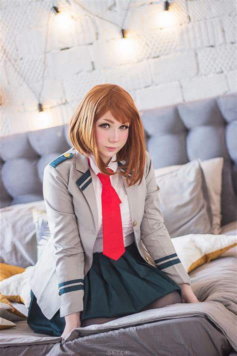 Boku no hero academia - Uraraka Ochako cosplay by Setor on DeviantArt