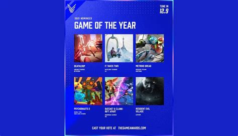 The Game Awards 2021 Nominations Announced for Game of the Year, Game Awards, More | Technology News