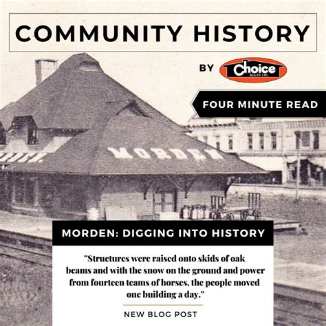 Morden: Digging Into History - Choice Realty Ltd.