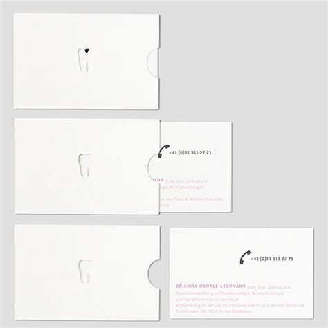 9 Creative and Unusual Dentist Business Card Designs - Design Swan