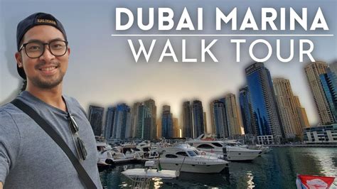 DUBAI MARINA | WALK TOUR - YouTube