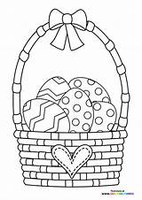 Easter baskets  Coloring Pages For Kids Free And Easy Print Or Download sketch template