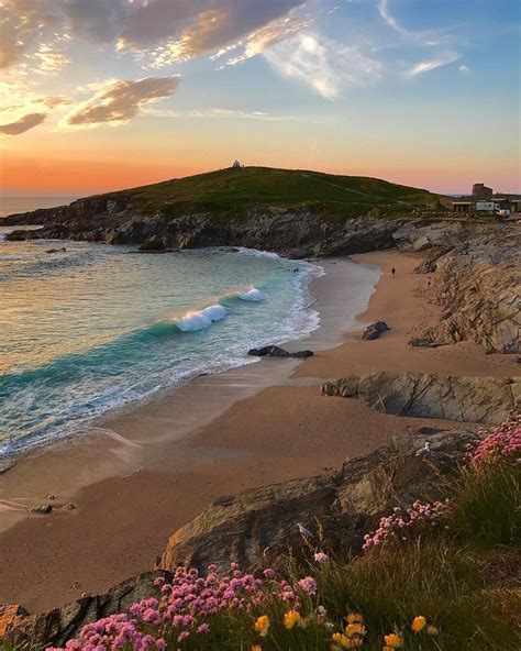 Little Fistral Beach, Newquay, Cornwall #travel #tourism #greatbritain ...