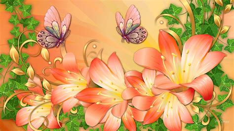 Cartoon Flower Wallpapers - Top Free Cartoon Flower Backgrounds - WallpaperAccess