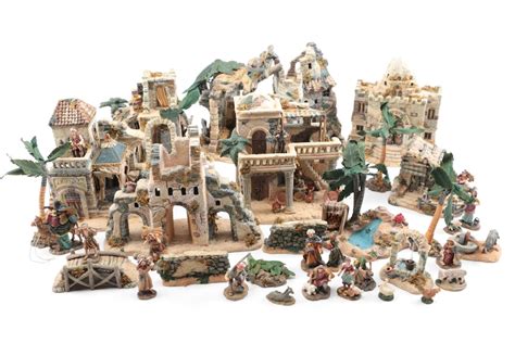 Nativity Scene That Includes The Bethlehem Village | EBTH