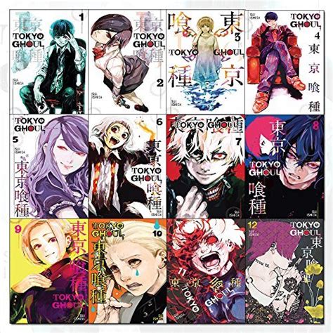 Tokyo Ghoul Series Vol (1 to 12) Collection By Sui Ishida 12 Books by ...