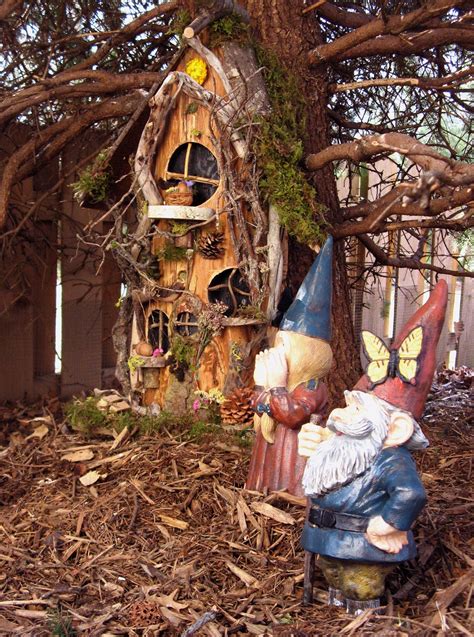 Gnome Stories at Whimsical Woods: Garden Gnome Home Installation