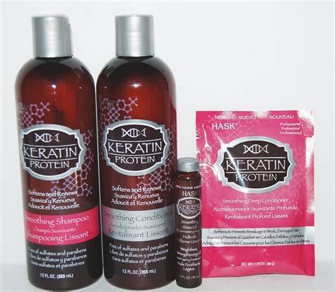 HASK Keratin Smoothing Hair Care Collection | The Beauty Isle