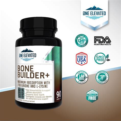 Comprehensive Bone Builder+ Calcium Supplement Optimum Bone Health and Strength - Other Vitamins ...