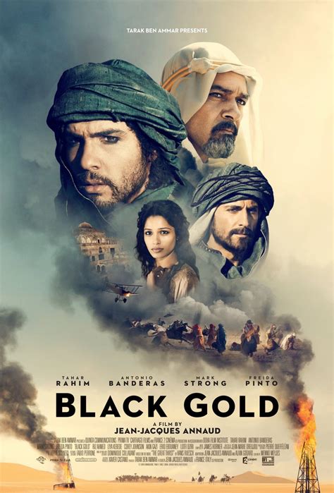 BLACK GOLD (2011) Movie Poster: Antonio Banderas, Freida Pinto | FilmBook