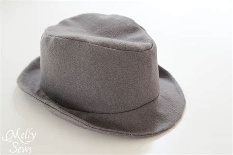 How to Sew a Fedora Hat - Elegance and Elephants Pattern - Melly Sews